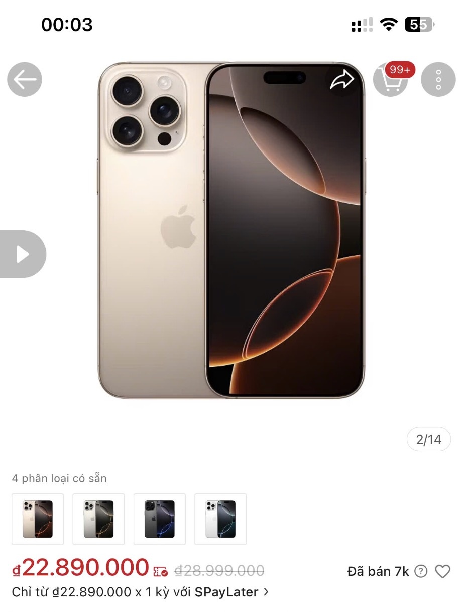 iphone 16 pro giam gia anh 1