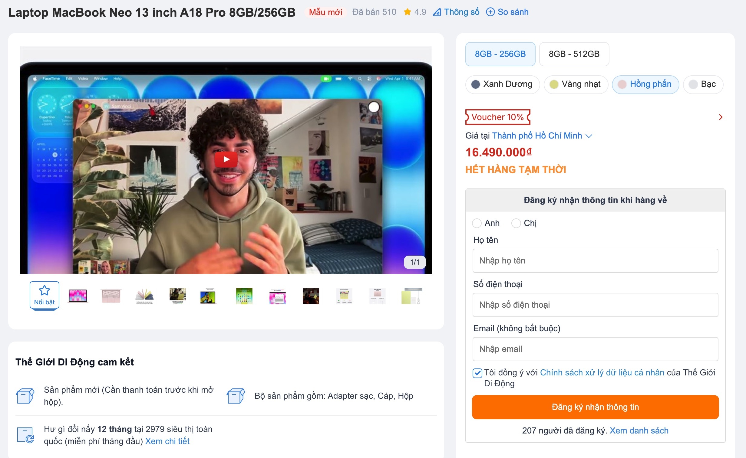 Macbook neo anh 1