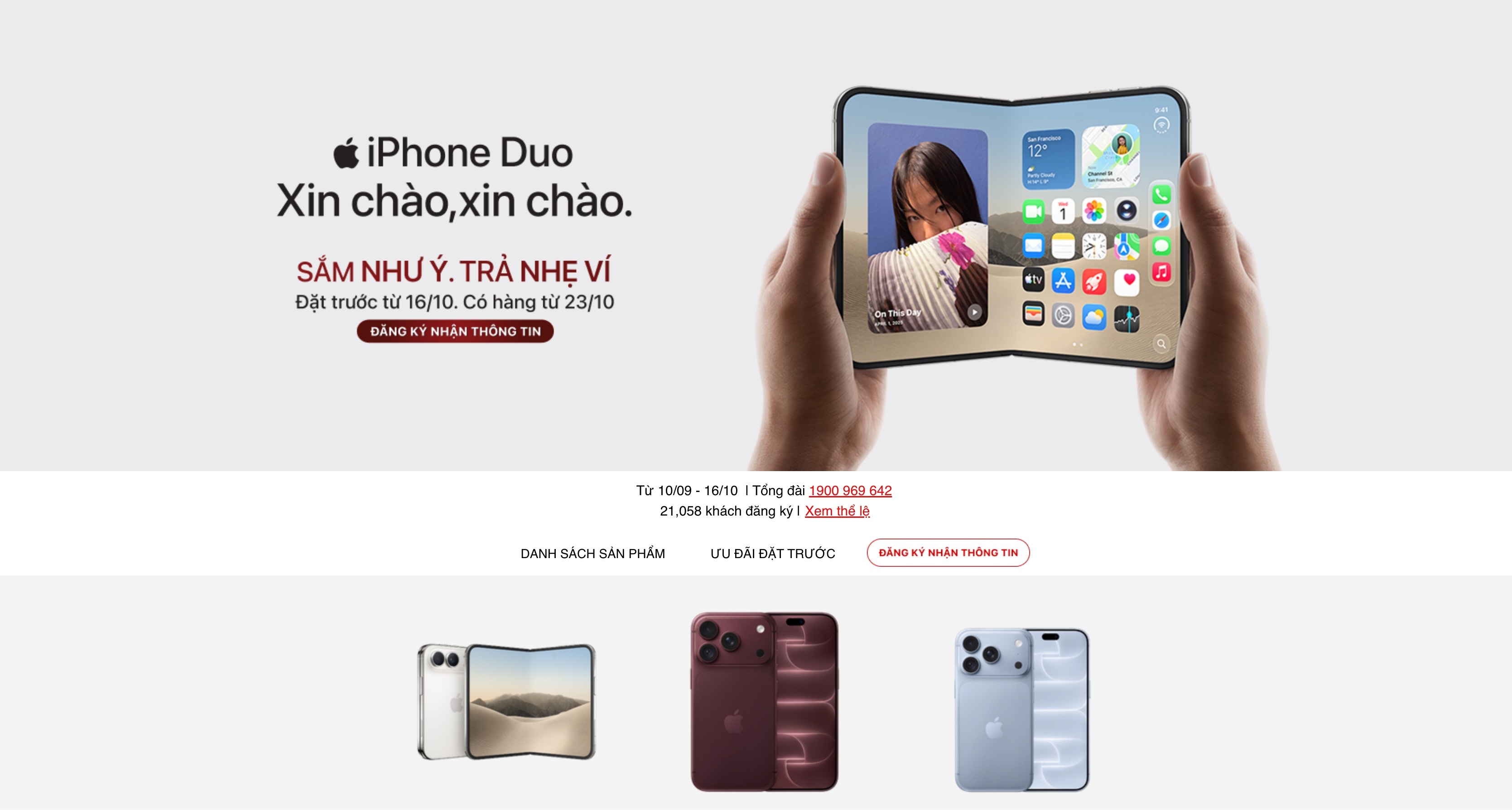 iPhone duo  ảnh 1