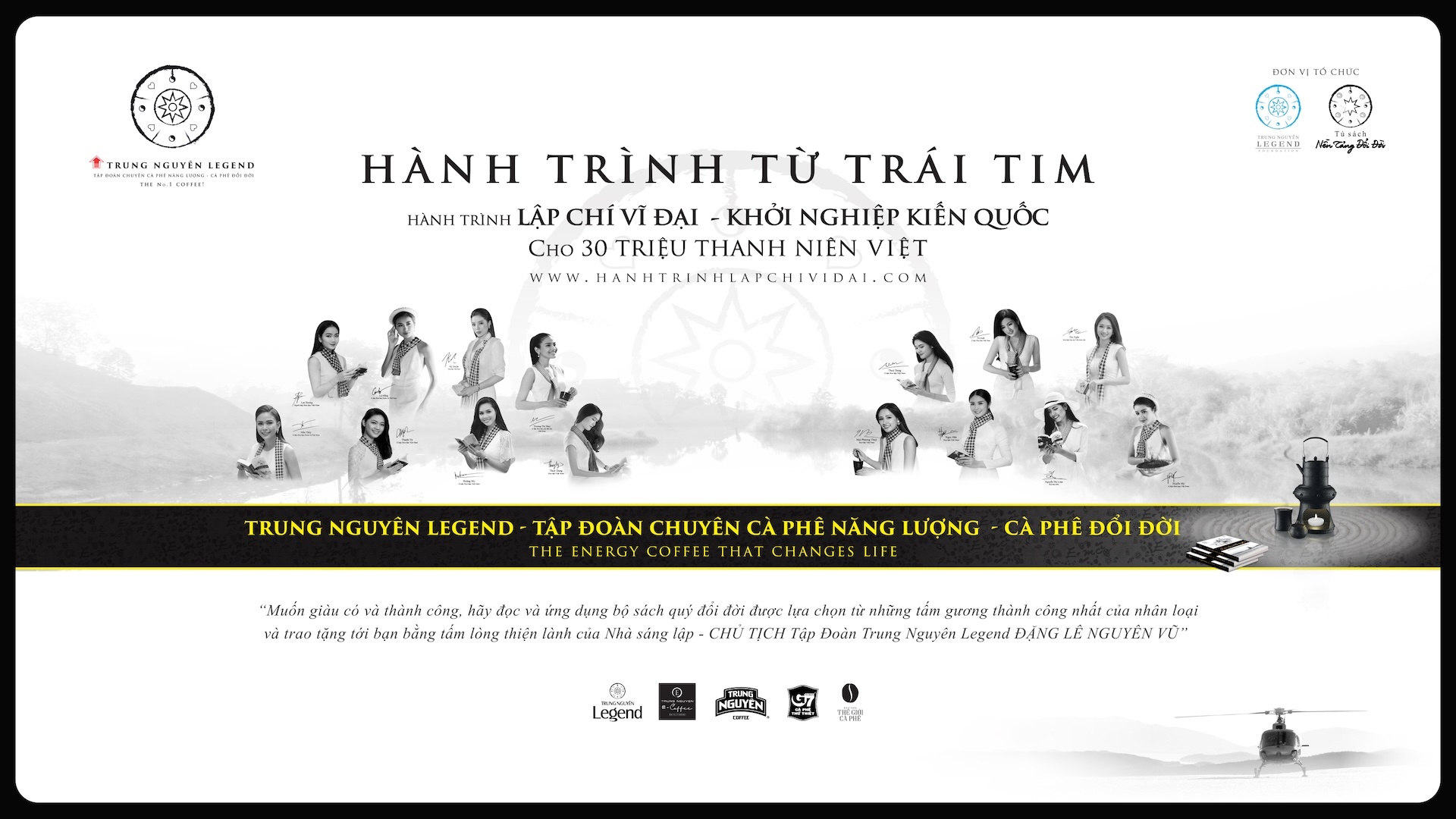 Trung Nguyen Legend tiep tuc trien khai Hanh trinh Tu Trai Tim hinh anh