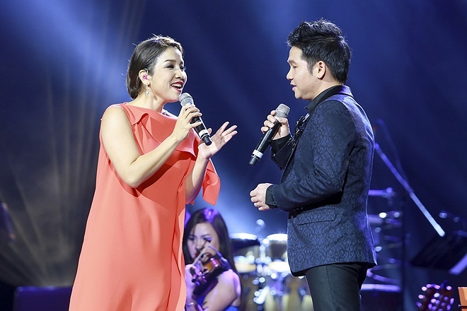 My Linh to tinh voi Trong Tan trong dem nhac rieng hinh anh