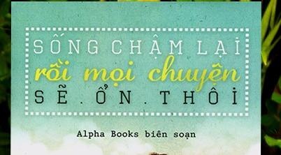 Sach khuyen nguoi tre song cham hinh anh