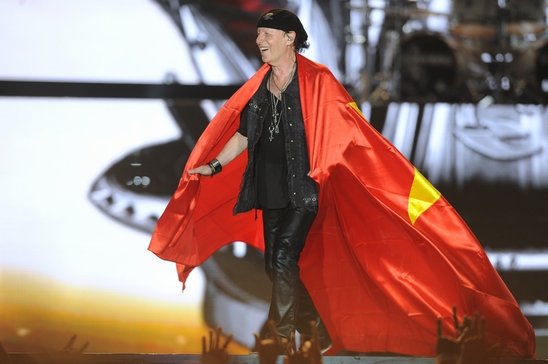 Scorpions bieu dien tai Viet Nam anh 5