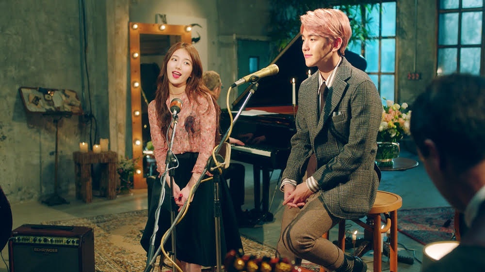 Baekhyun va Suzy lan dau bieu dien 'Dream' tai MAMA 2016 hinh anh