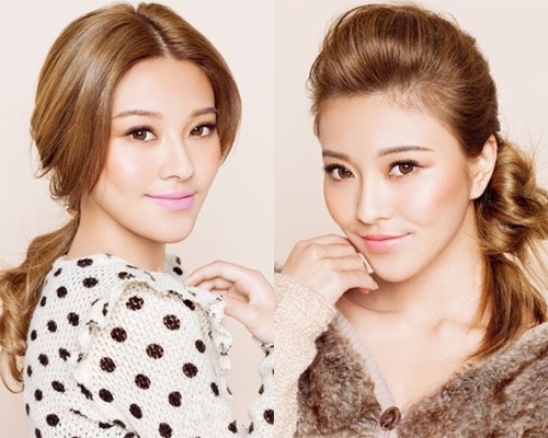 Toc xinh xuong pho don xuan ve hinh anh