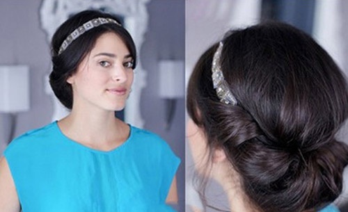 Tu tao kieu toc voi chiec bom xinh hinh anh