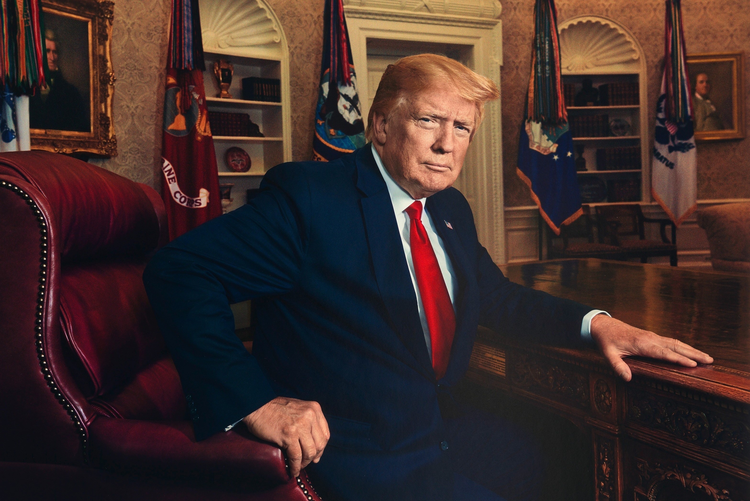 Ong Trump bi Vien Smithsonian phan bac hinh anh