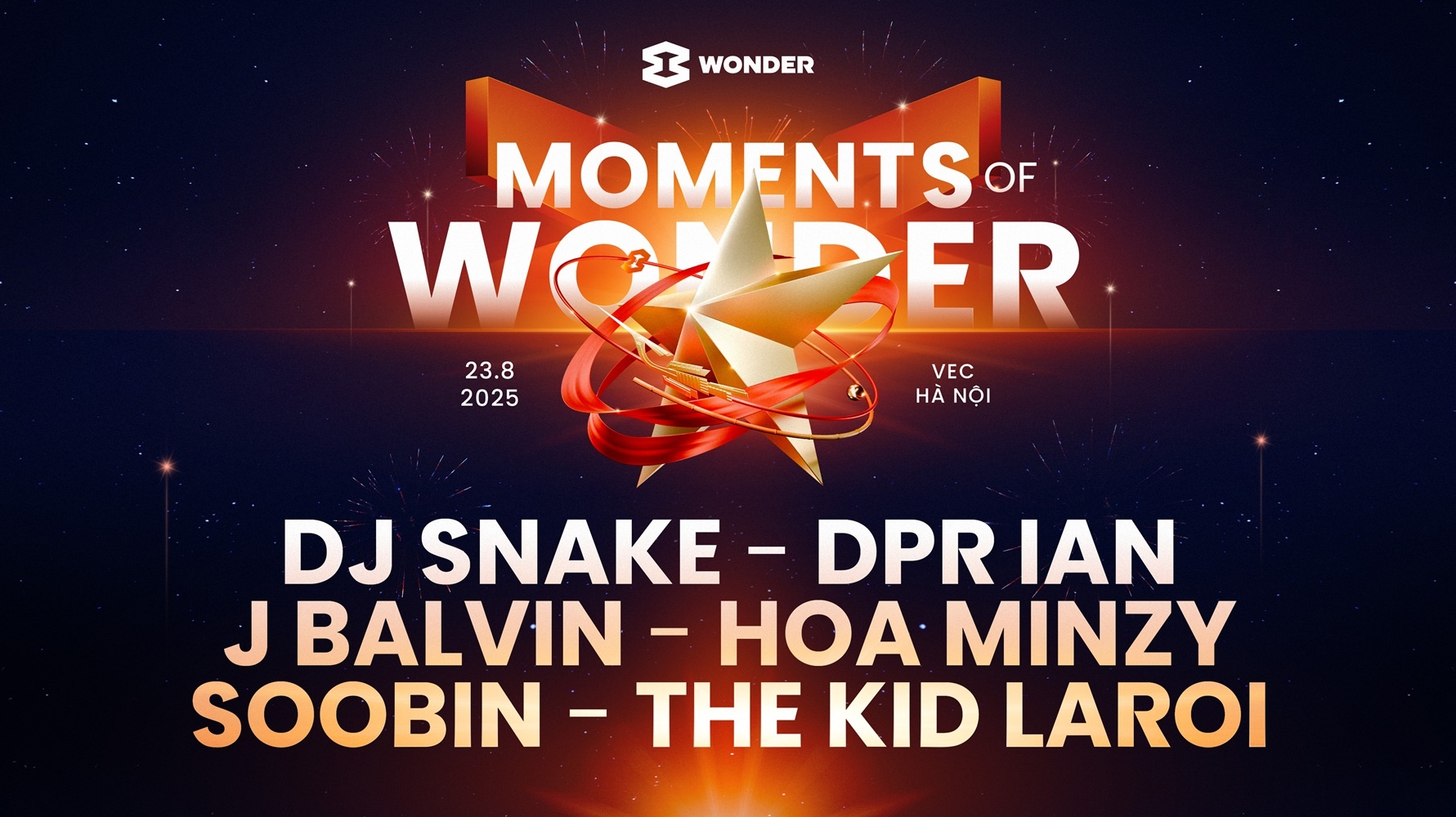Moments of Wonder 2025,  DJ Snake,  DPR IAN Viet Nam,  J Balvin,  The Kid LAROI,  Quoc khanh 2/9, anh 7