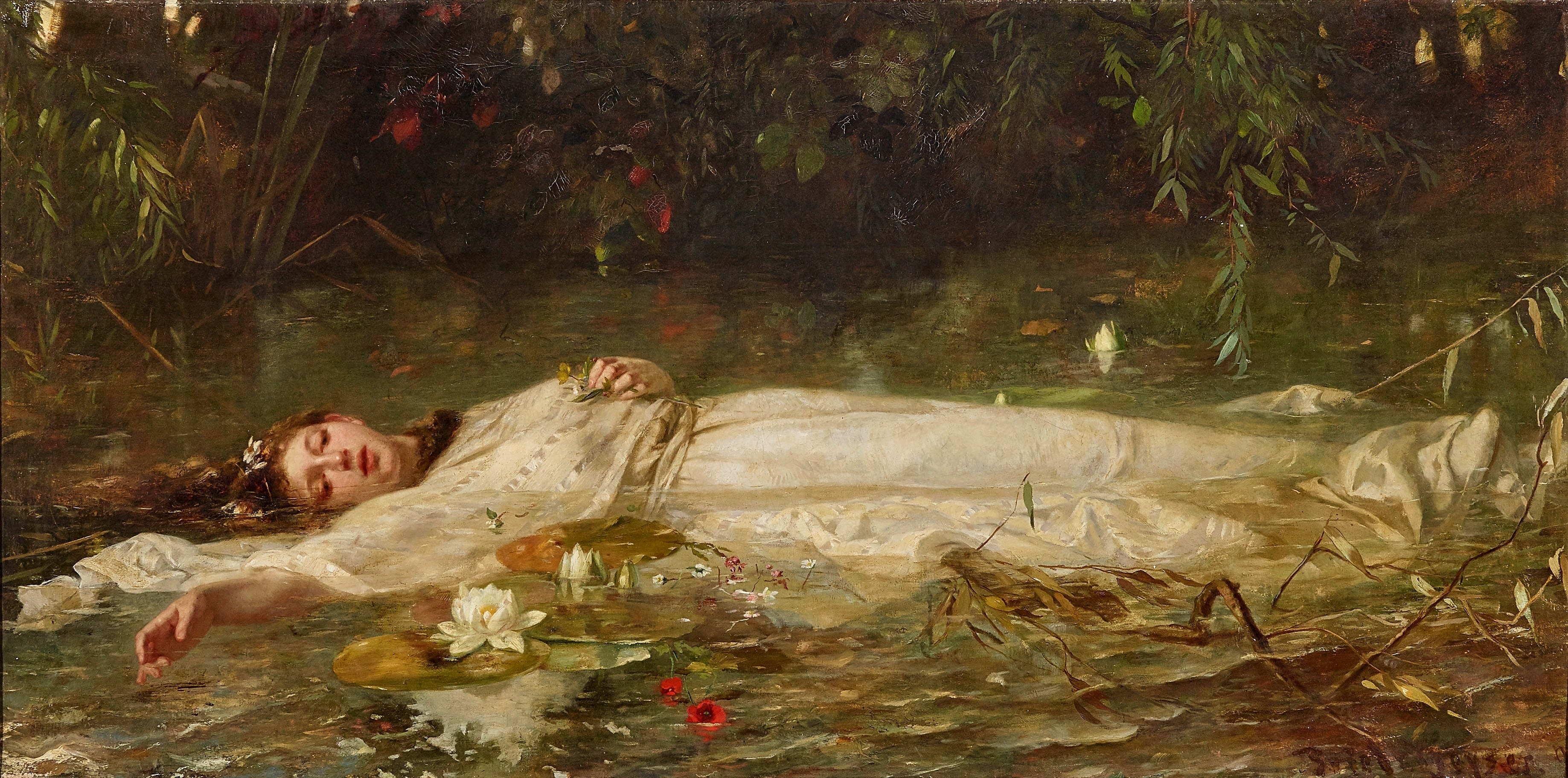 Taylor Swift album,  Taylor Swift Ophelia,  MV Taylor Swift, The Life of a Showgirl,  The Fate of Ophelia, Bao tang Nghe thuat Wiesbaden,  bao tang Duc anh 1