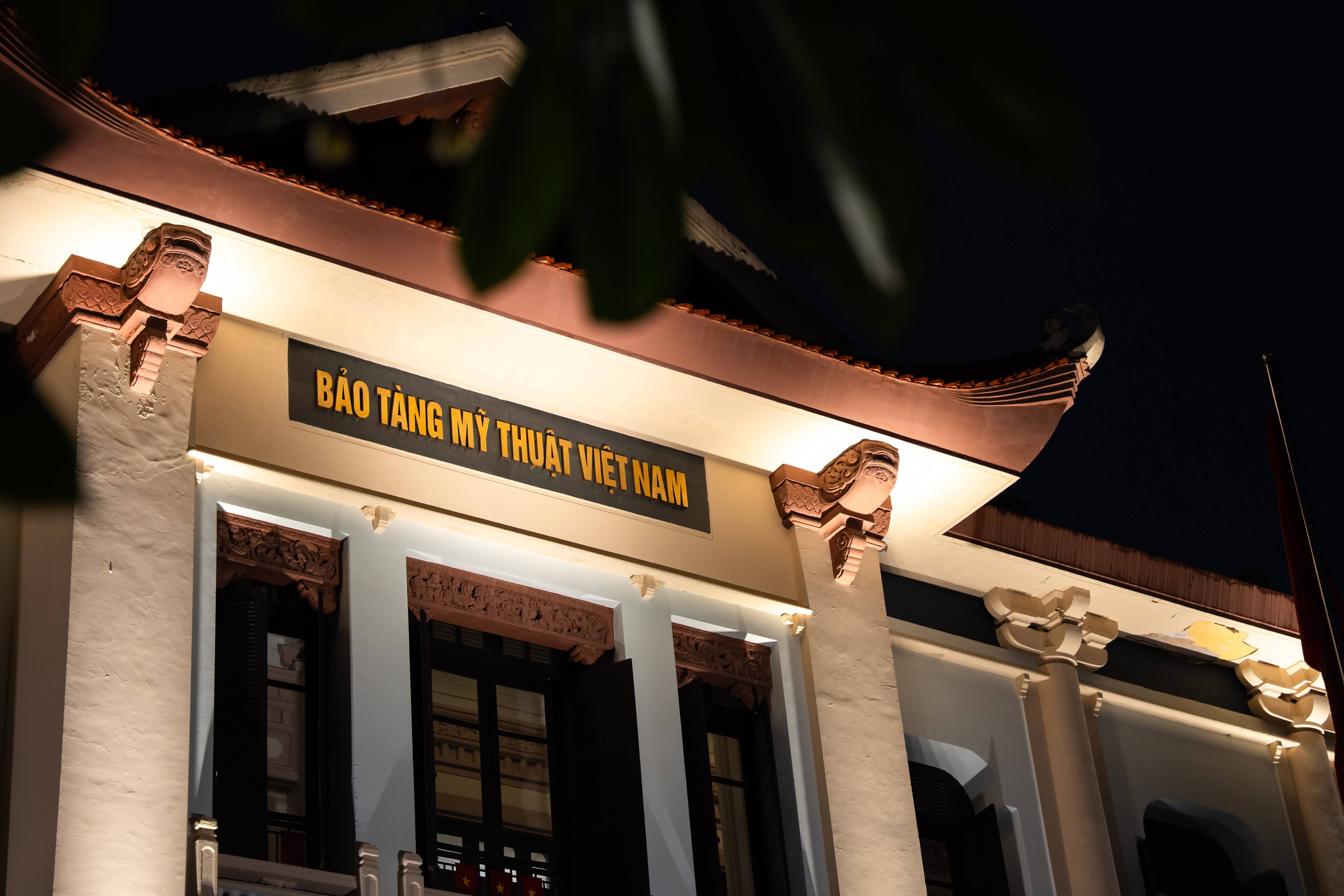 Dem Bao tang,  Bao tang My thuat,  nghe thuat Ha Noi,  dem Ha Noi,  trai nghiem bao tang,  khong gian nghe thuat anh 1