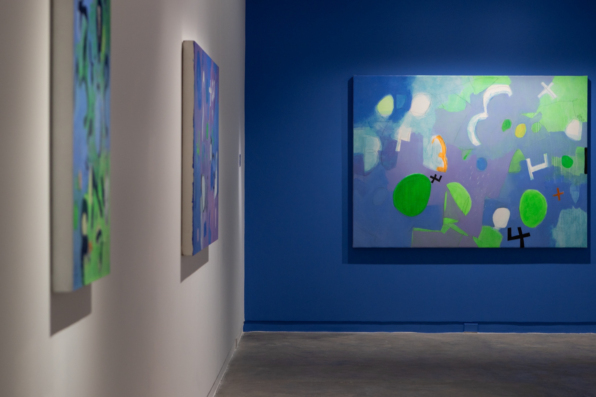 Tran Van Thao,  trien lam trang non,  hoi hoa truu tuong,  nghe thuat Sai Gon,  tranh Tran Van Thao,  Galerie Quynh anh 5