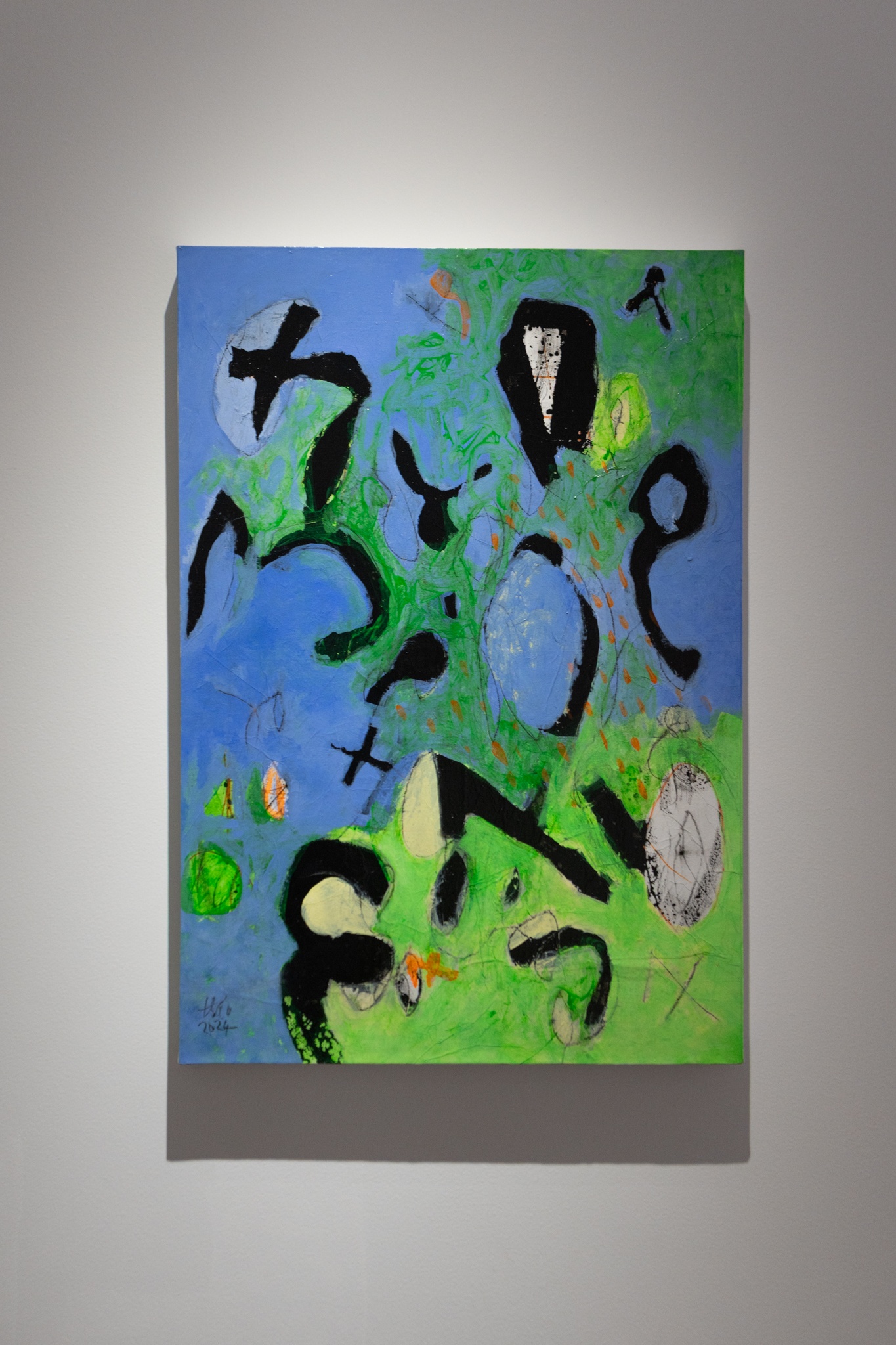 Tran Van Thao,  trien lam trang non,  hoi hoa truu tuong,  nghe thuat Sai Gon,  tranh Tran Van Thao,  Galerie Quynh anh 6