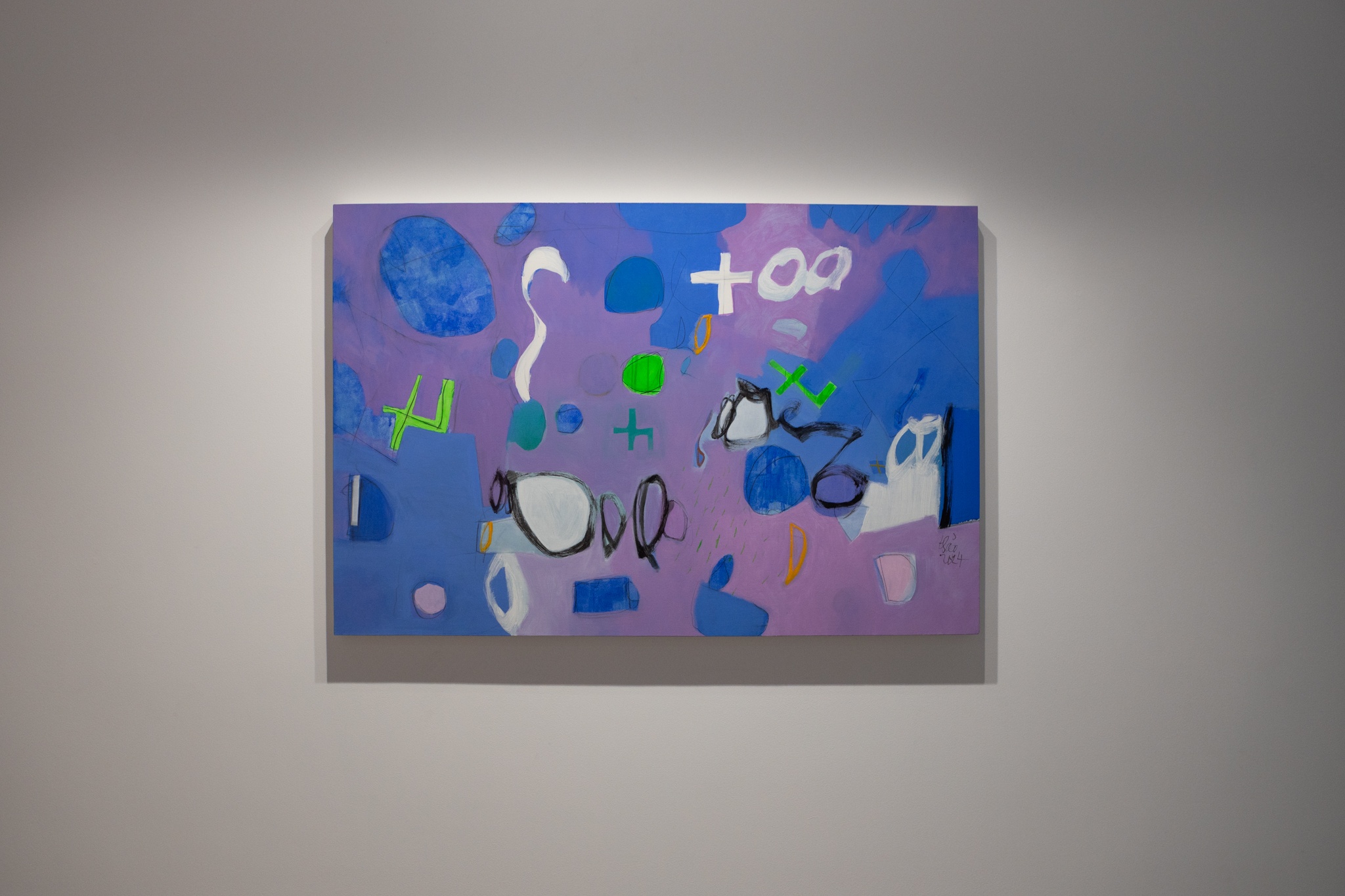 Tran Van Thao,  trien lam trang non,  hoi hoa truu tuong,  nghe thuat Sai Gon,  tranh Tran Van Thao,  Galerie Quynh anh 2