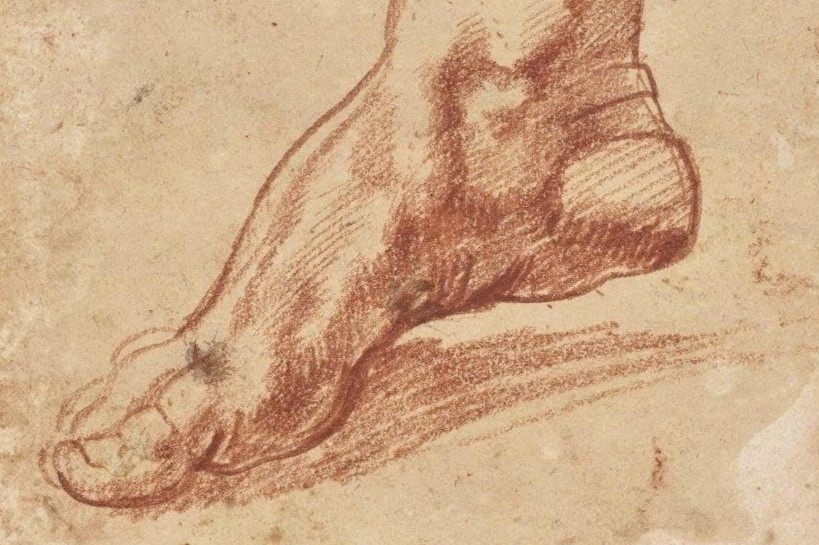 'Ban chan' Michelangelo bat ngo lo dien sau hon 500 nam hinh anh