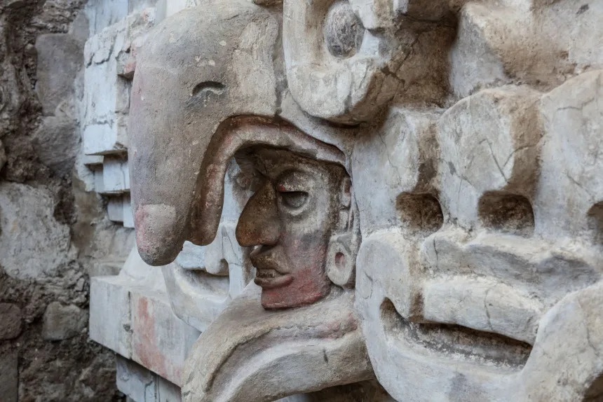 con cu,  buc tuong cu,  mexico,  van hoa zapotec,  1.400 nam tuoi anh 1