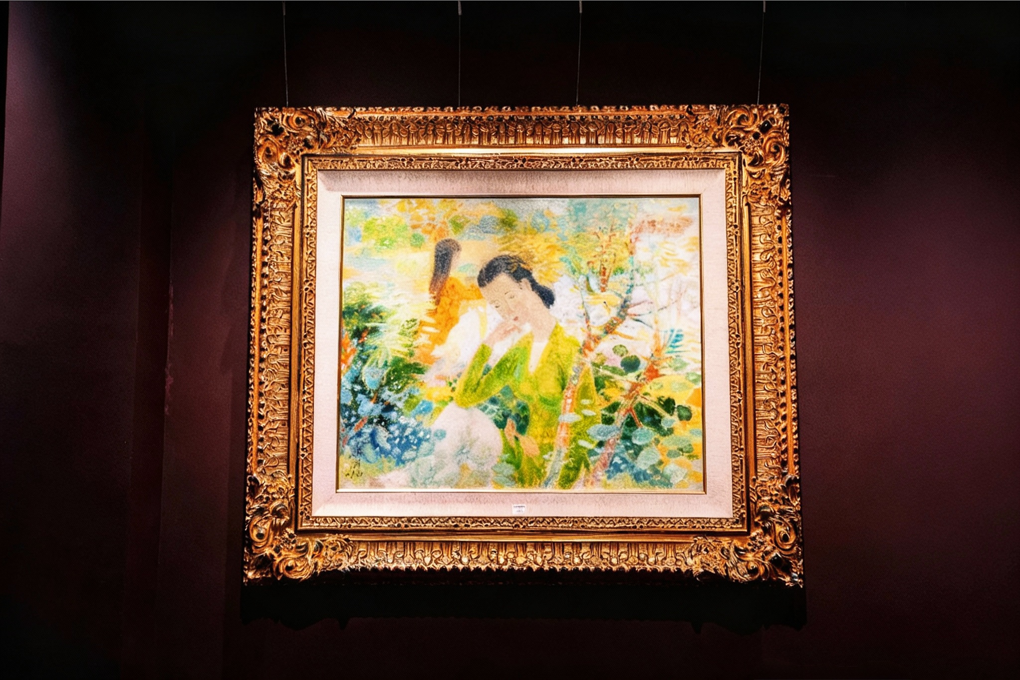 300 tac pham,  trien lam,  my thuat Viet Nam,  100 nam,  tranh nghi tam anh 15