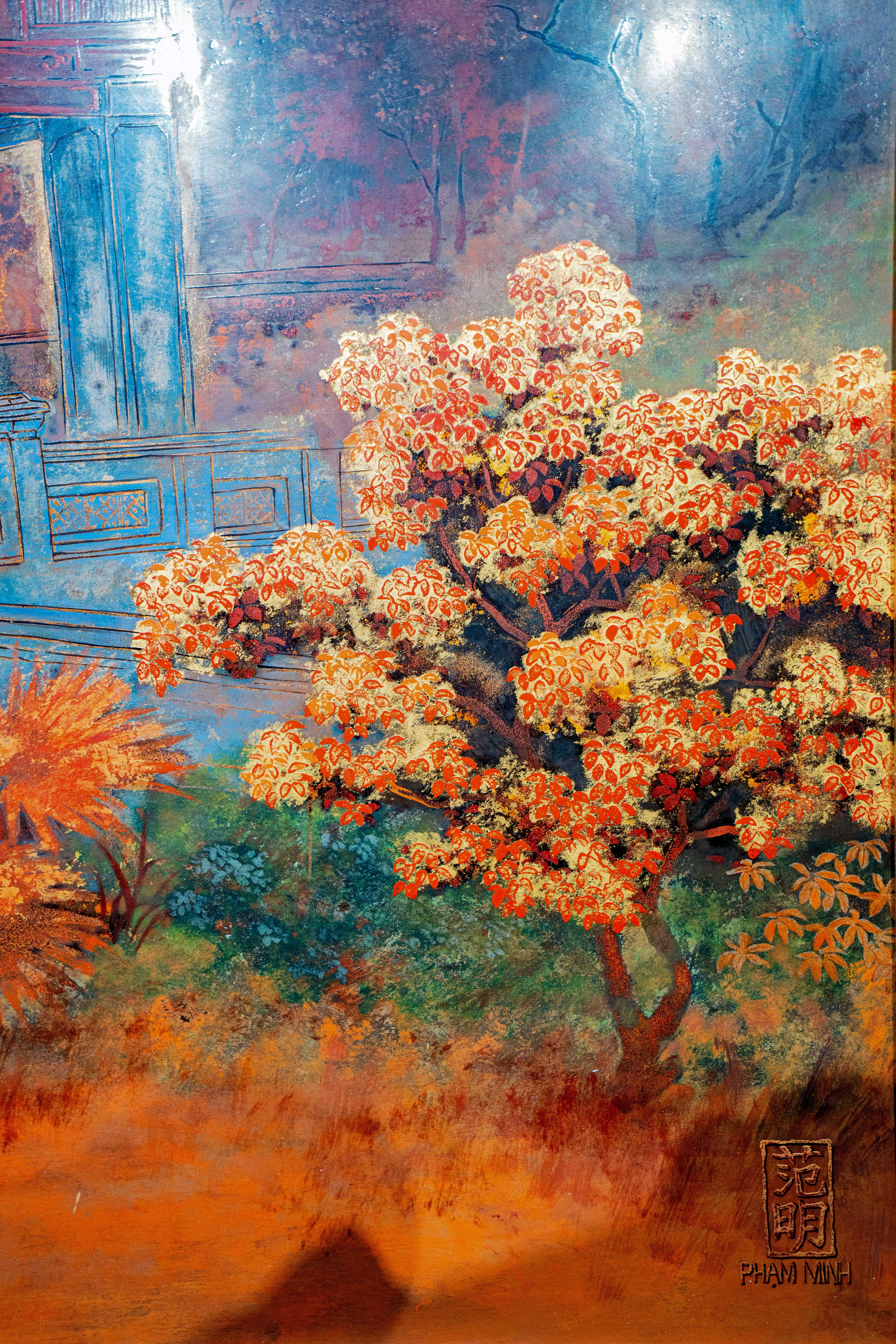 300 tac pham,  trien lam,  my thuat Viet Nam,  100 nam,  tranh nghi tam anh 19