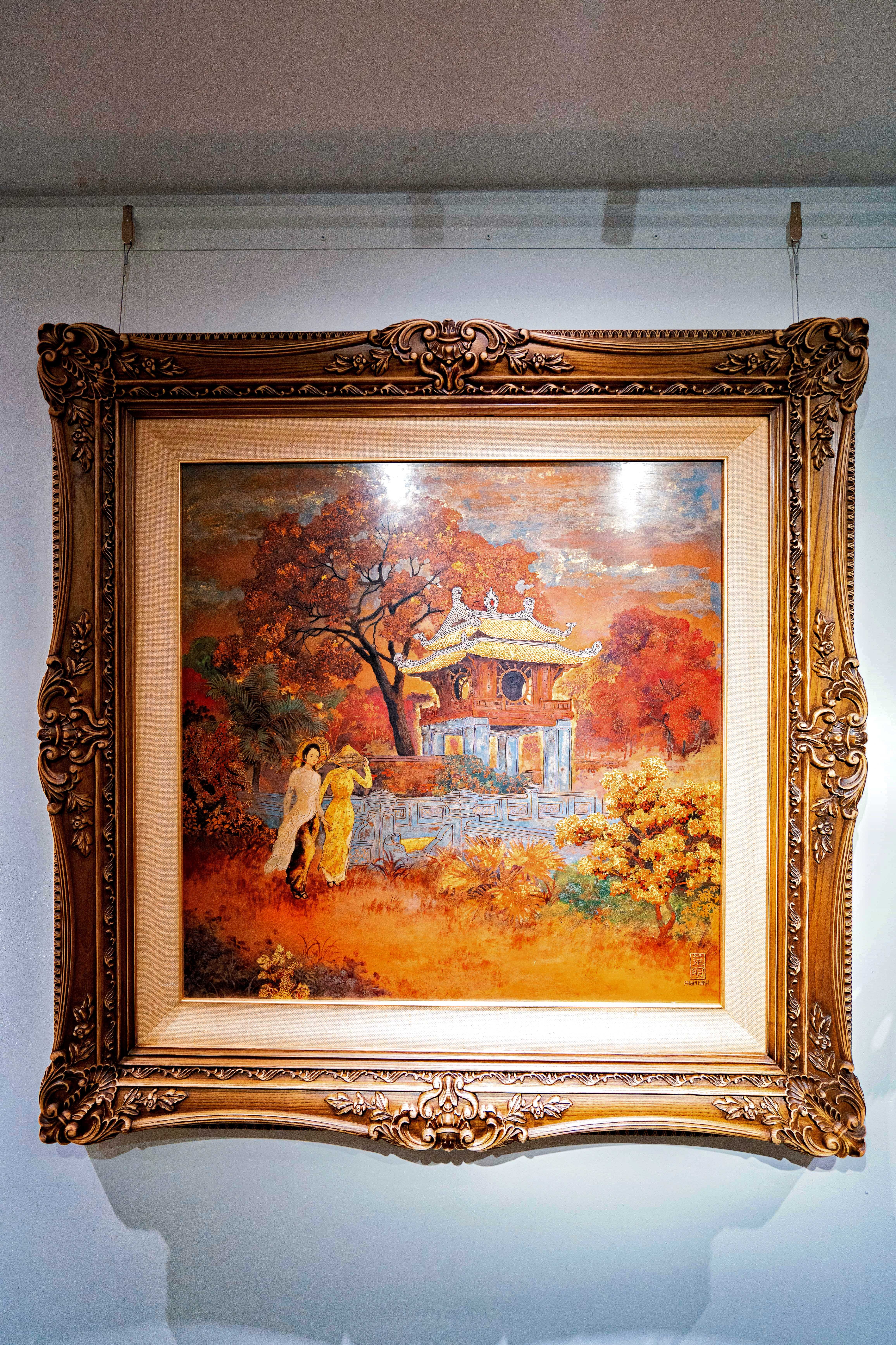 300 tac pham,  trien lam,  my thuat Viet Nam,  100 nam,  tranh nghi tam anh 22