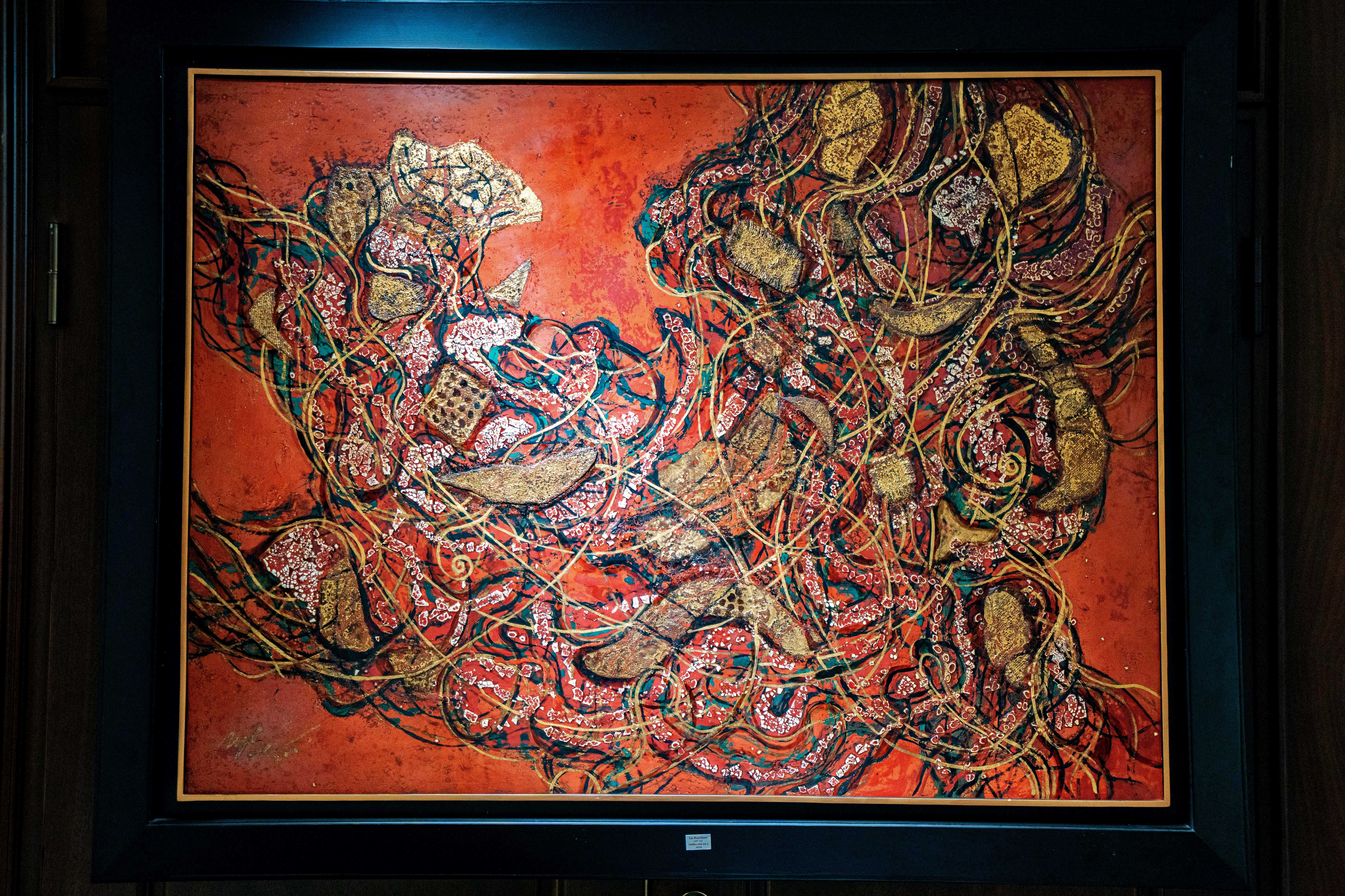 300 tac pham,  trien lam,  my thuat Viet Nam,  100 nam,  tranh nghi tam anh 10