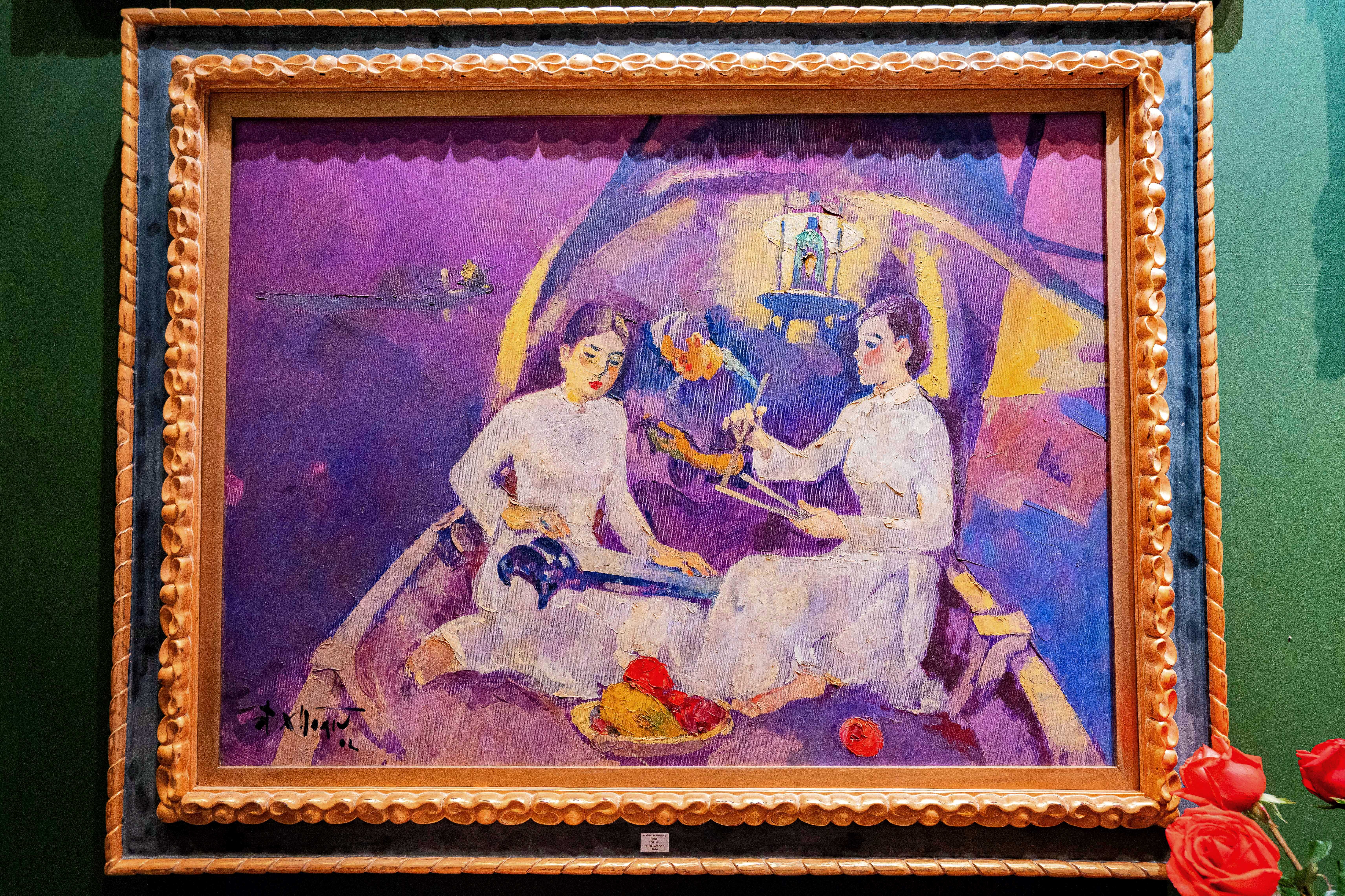 300 tac pham,  trien lam,  my thuat Viet Nam,  100 nam,  tranh nghi tam anh 18