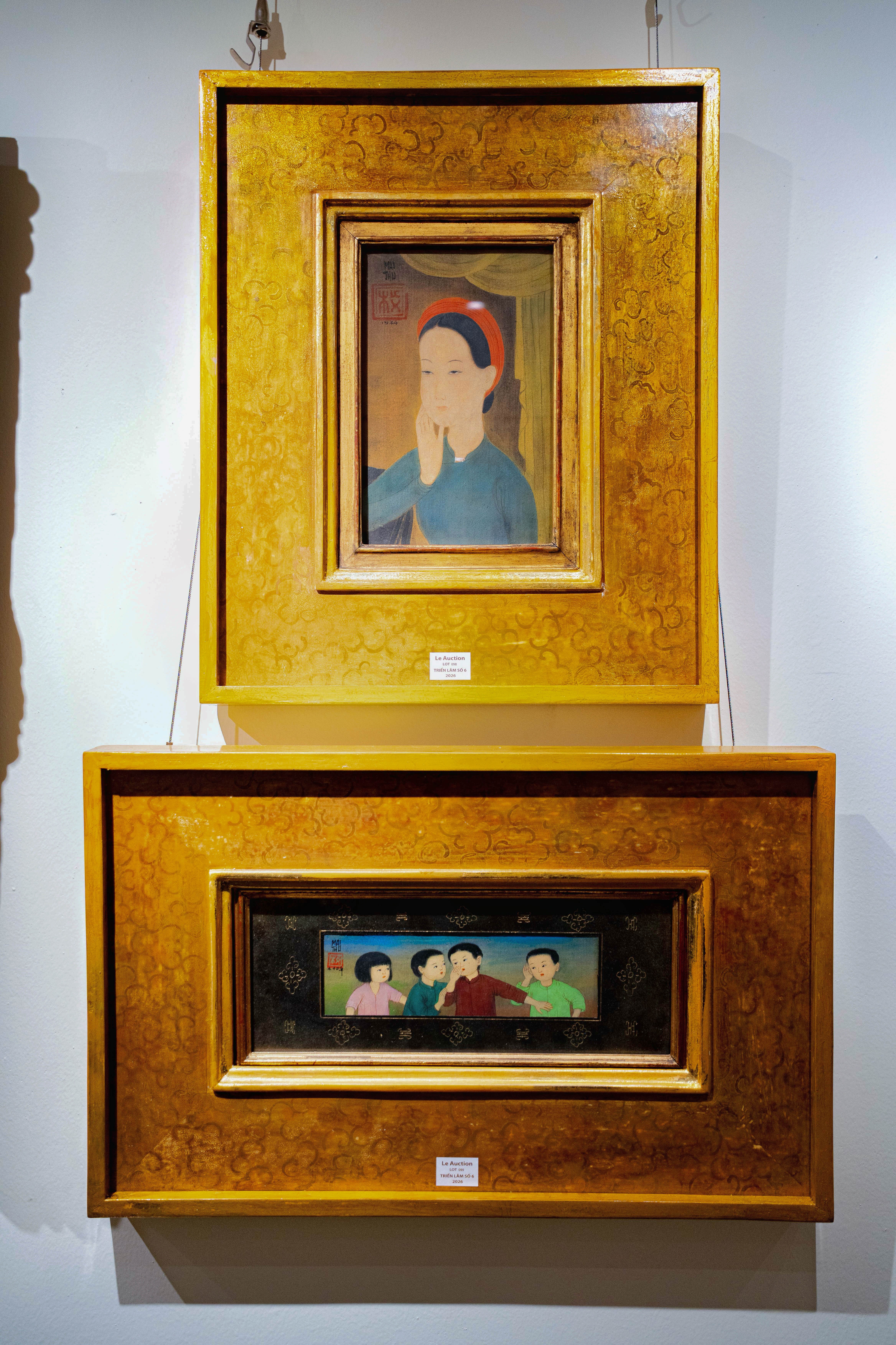 300 tac pham,  trien lam,  my thuat Viet Nam,  100 nam,  tranh nghi tam anh 16