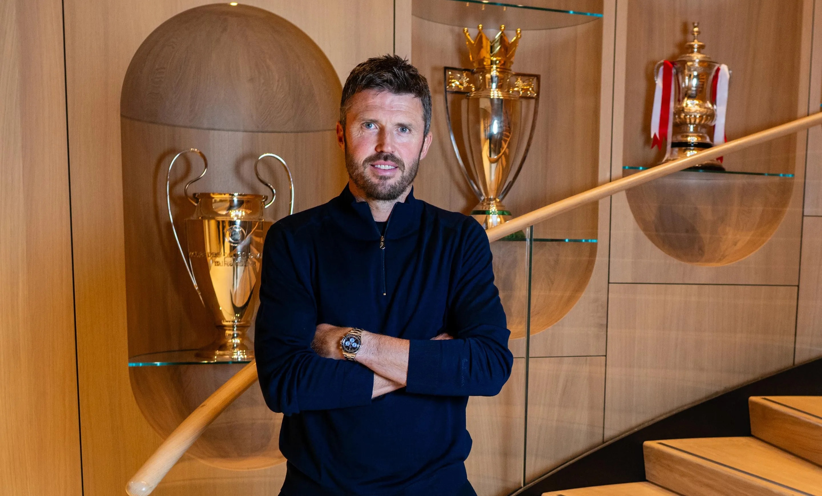 Carrick,  MU,  Manchester United,  dong ho,  Richard Mille,  Rolex anh 3