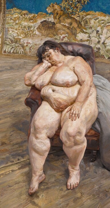 buc tranh,  lucian freud,  Sue Tilley,  trieu USD,  nang tho anh 2