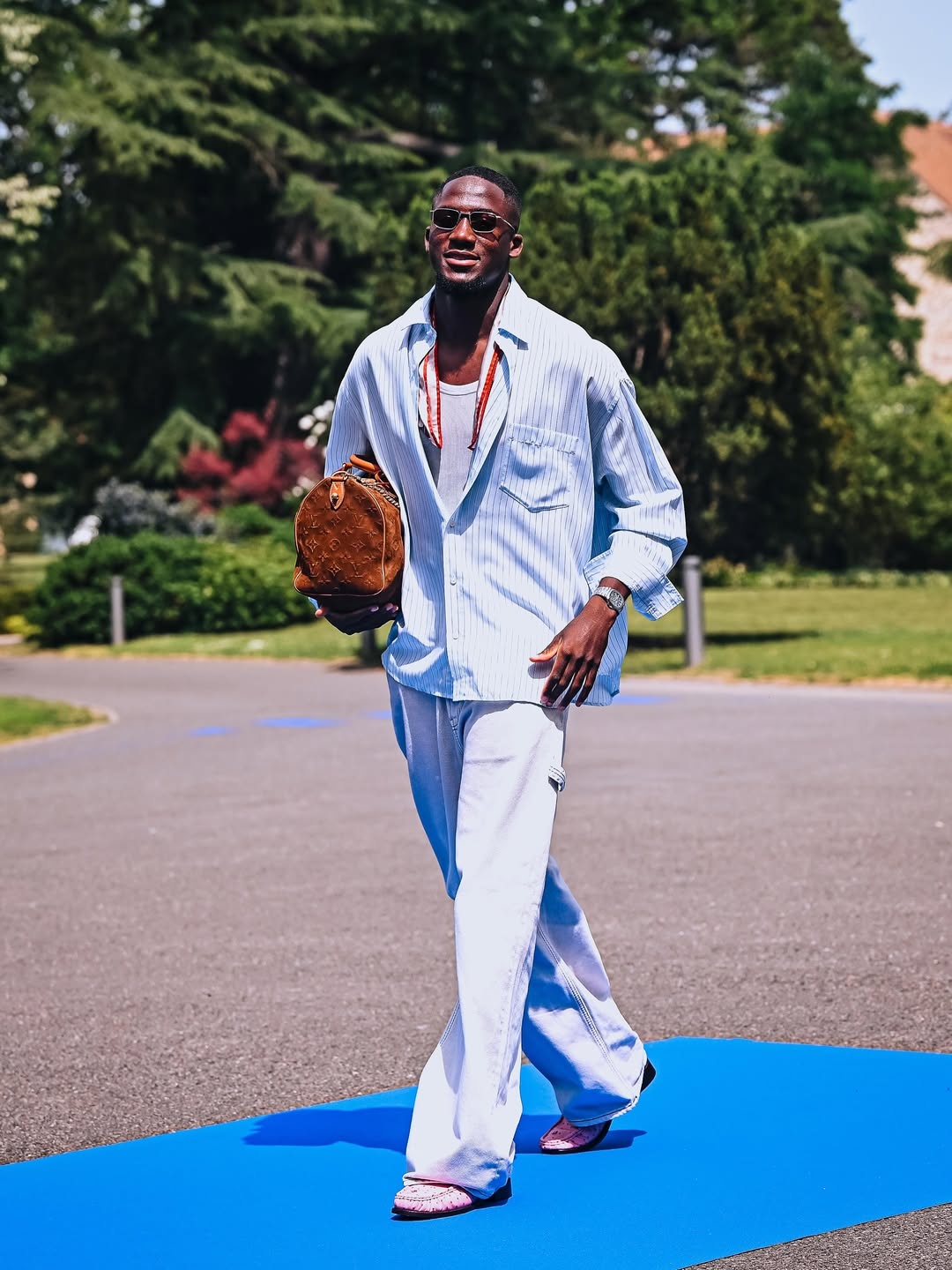 World Cup,  Phap,  Kylian Mbappe,  Jules Kounde,  Marcus Thuram anh 4