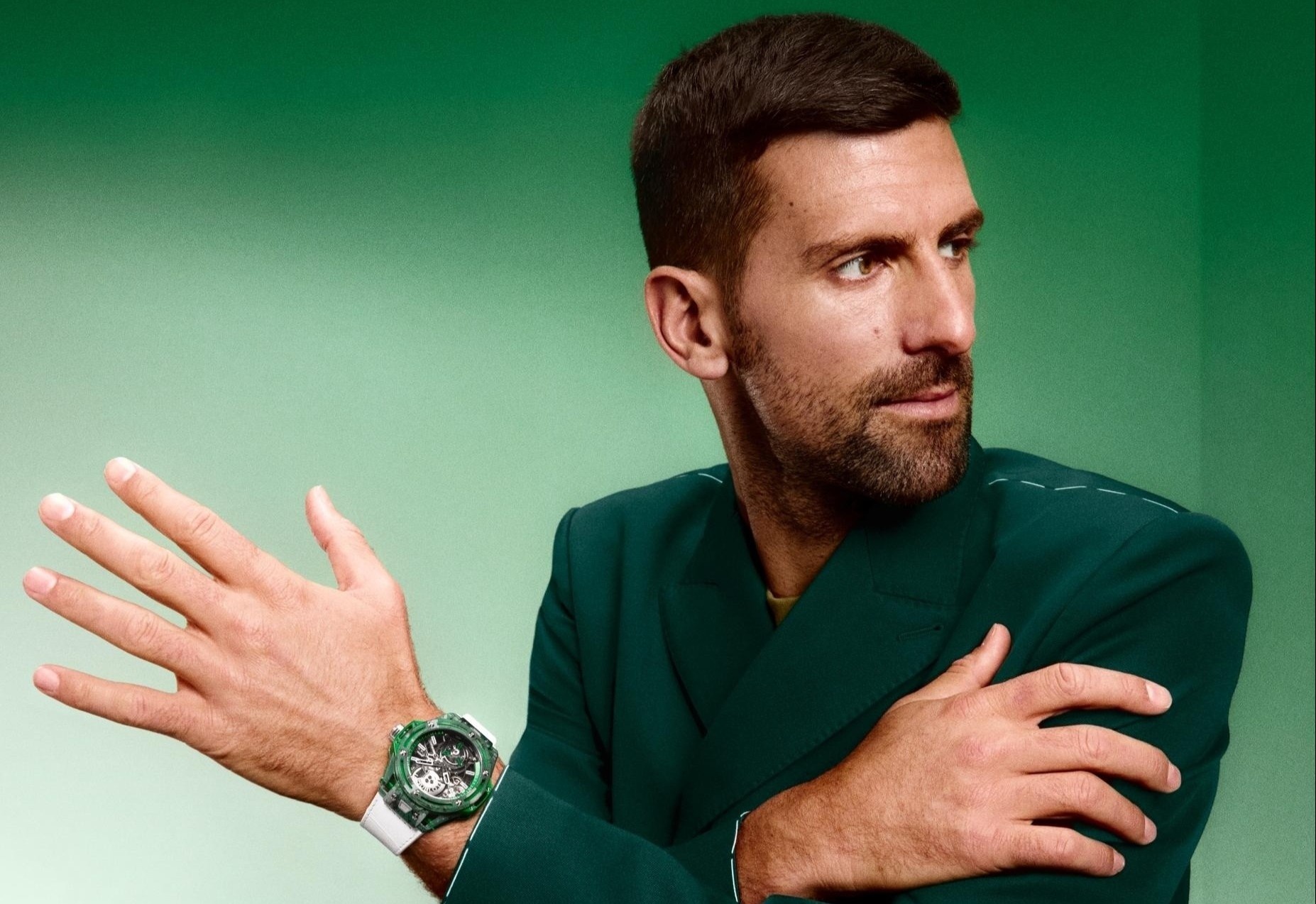 Moi chuc vo dich cua Djokovic tao ra mot chiec dong ho xa xi hinh anh