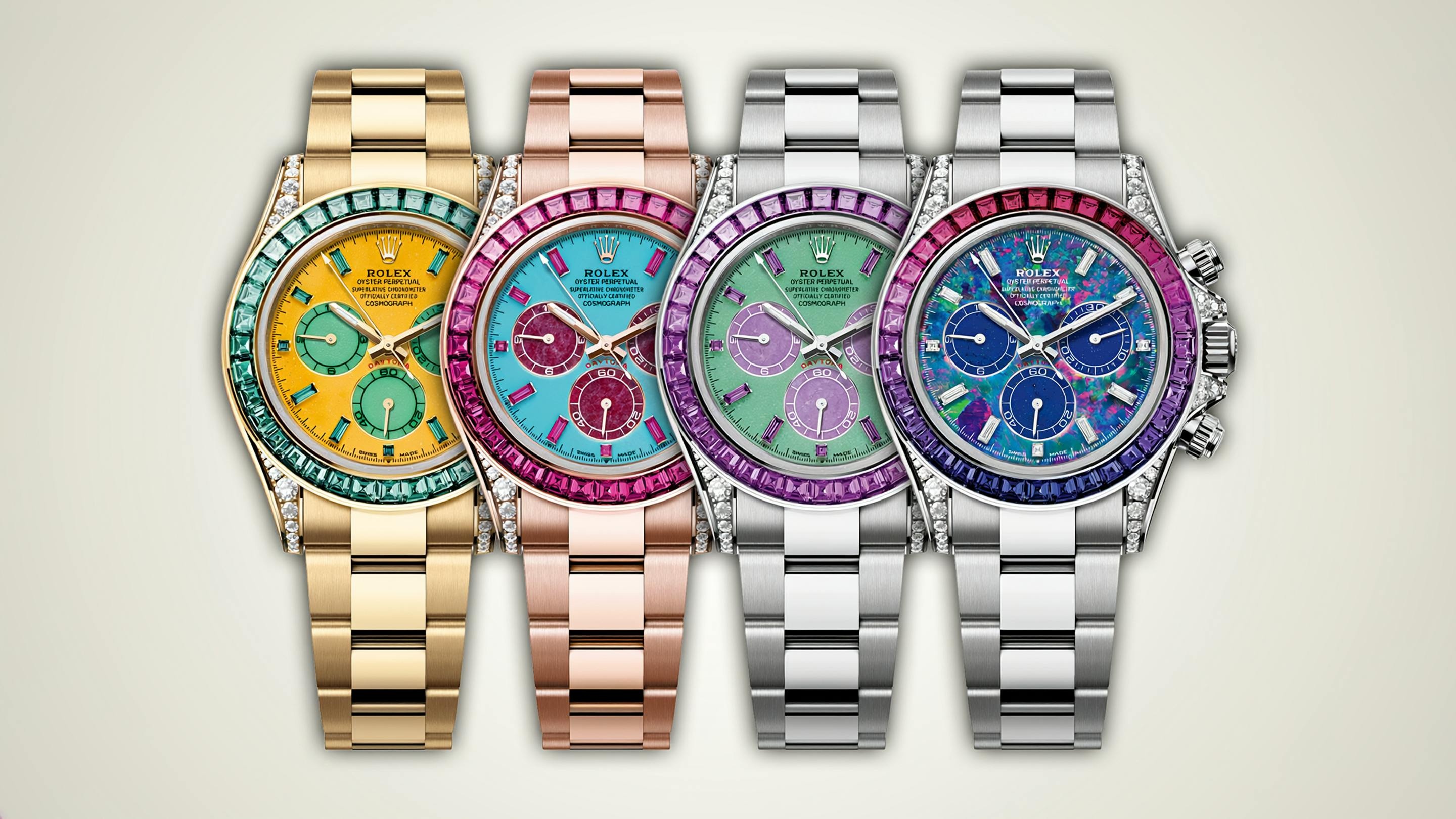 Bộ tứ đồng hồ Rolex '4 mùa' gõ búa kỷ lục gần 50 triệu USD