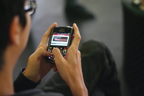 Nhung nguoi chung thuy voi BlackBerry o Viet Nam hinh anh