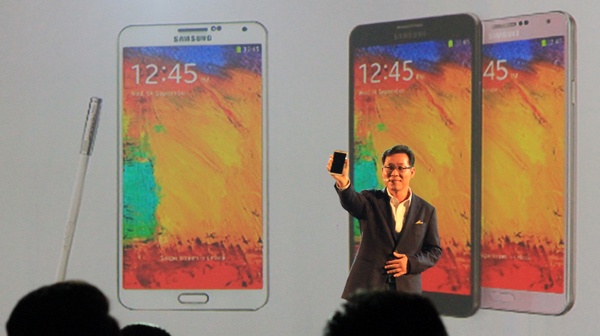 Samsung trinh lang Galaxy Note III va Galaxy Gear tai VN hinh anh