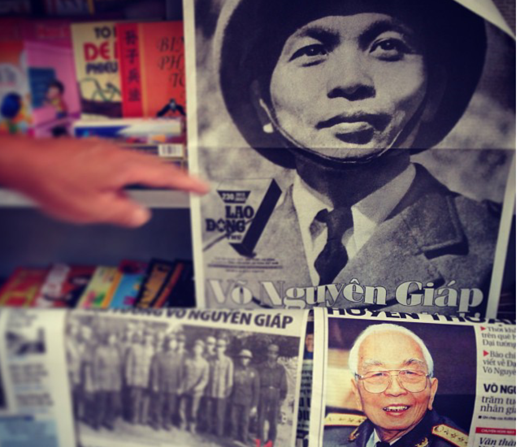 Hinh anh Dai tuong Vo Nguyen Giap tran ngap Instagram hinh anh