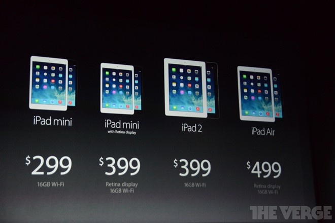 Toan canh le ra mat iPad Air sieu mong va iPad mini Retina hinh anh