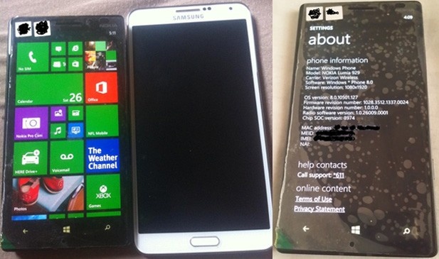 Lo dien mau Lumia 929 cua Nokia hinh anh