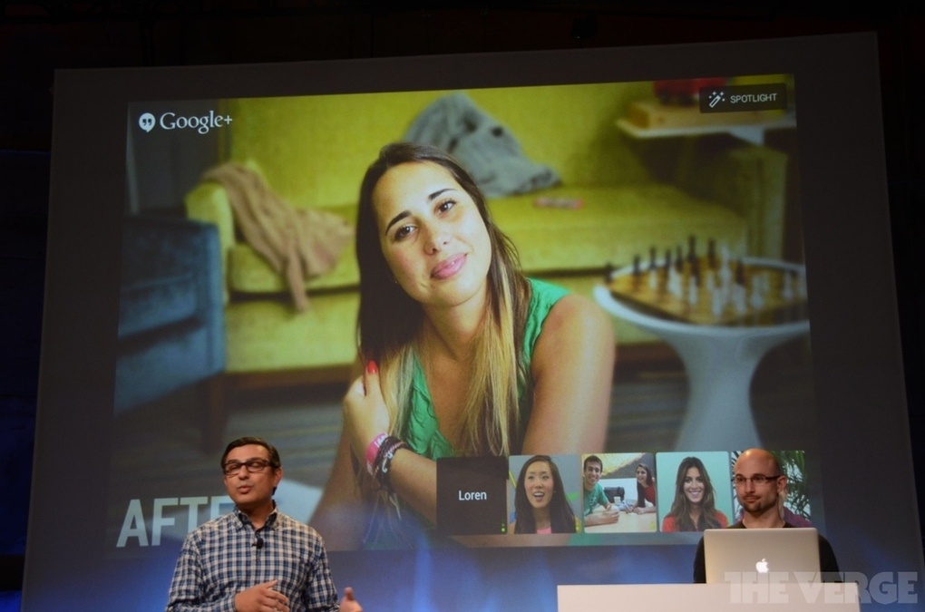 Google+ lam moi Hangouts, them nhieu tinh nang anh va video hinh anh