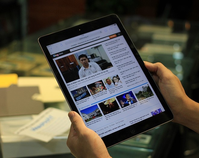 iPad Air nhap chinh ngach ve VN, gia tu 16,9 trieu dong hinh anh