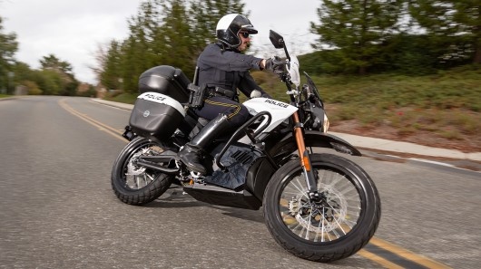 Zero Police - moto chay dien cuc nhanh danh cho canh sat hinh anh