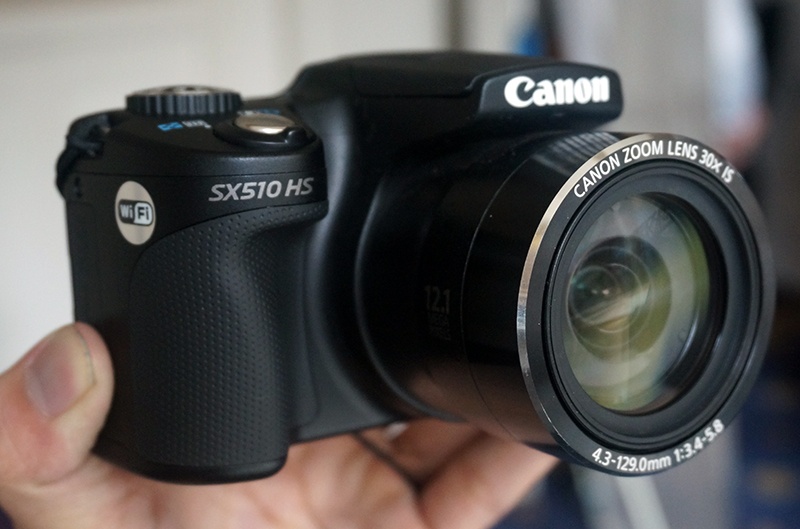 May anh sieu zoom PowerShot SX510 HS trinh lang tai VN hinh anh