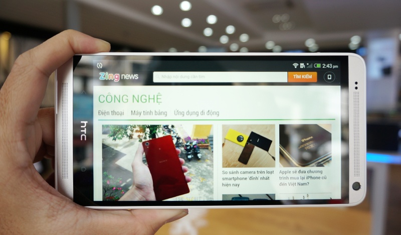 Mo hop HTC One Max chinh hang gia 17,9 trieu dong hinh anh