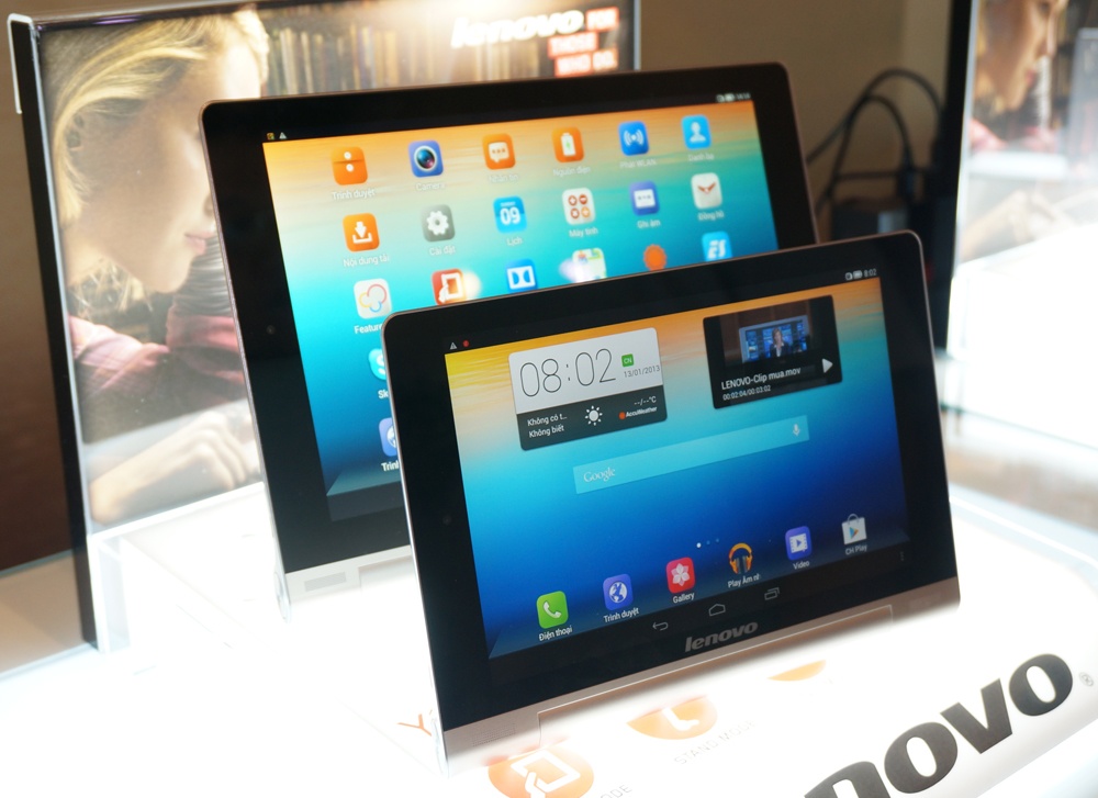 Lenovo ra mat tablet Yoga pin 18 tieng tai VN hinh anh