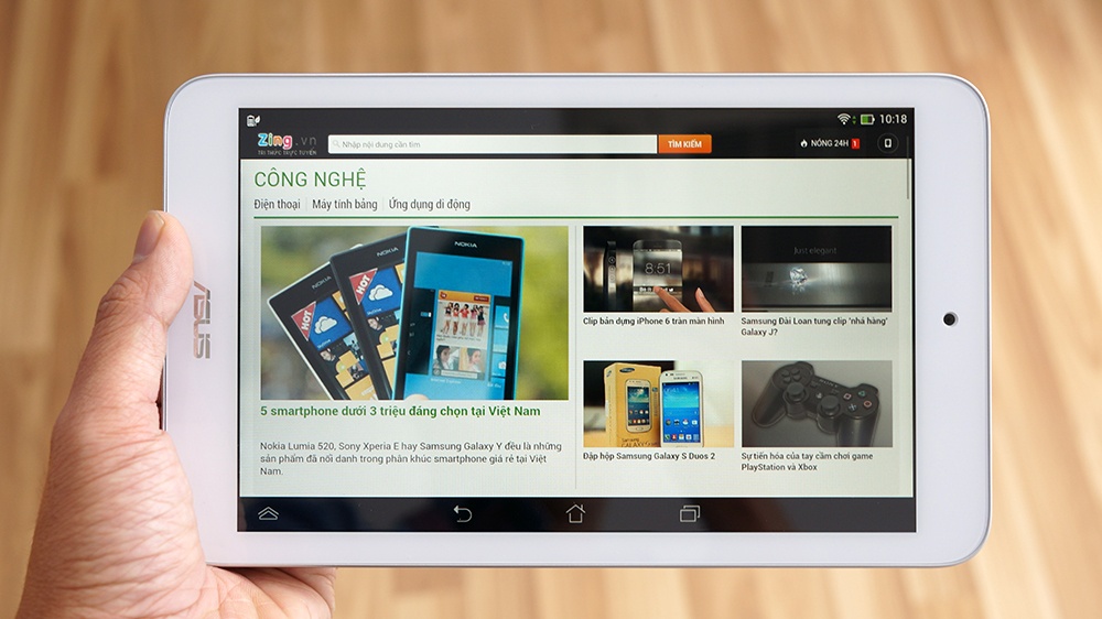 Mo hop tablet 8 inch gia 4 trieu cua Asus hinh anh