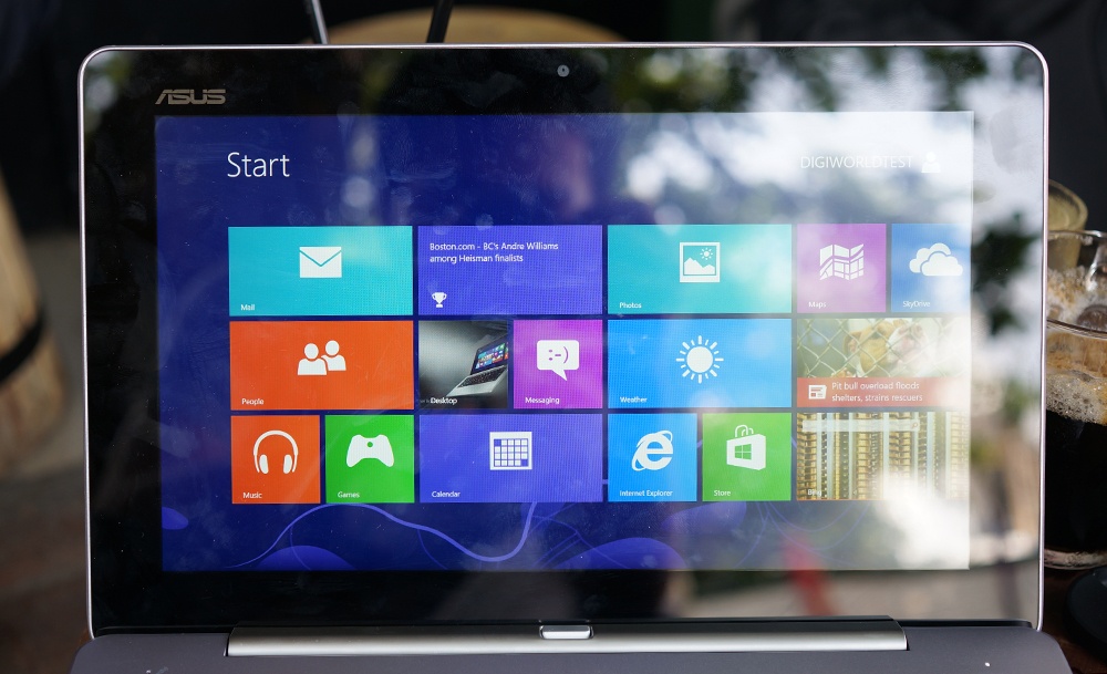 Asus Transformer Book Trio chay 2 he dieu hanh dau tien o VN hinh anh