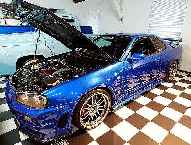 Dau gia Nissan GT-R cua Paul Walker trong Fast and Furious hinh anh
