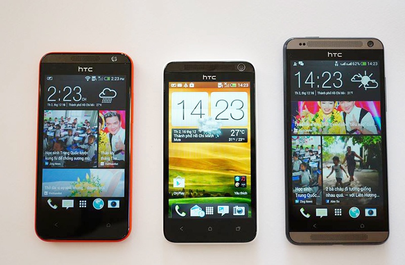 HTC ra mat bo ba smartphone Desire tam trung o VN hinh anh