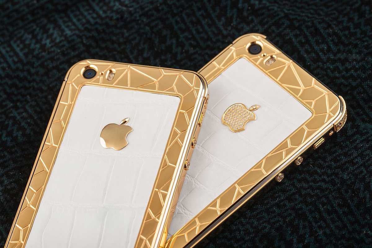 iPhone 5S ma vang boc da ca sau gia 35 trieu o VN hinh anh