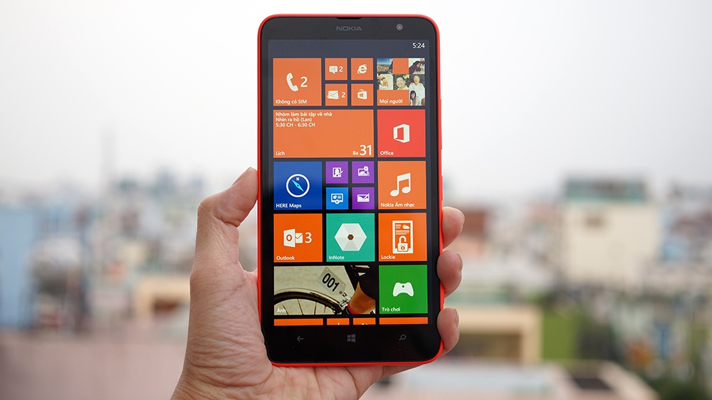Nokia Lumia 1320 chinh hang gia 7,5 trieu, ban tu 3/1 hinh anh