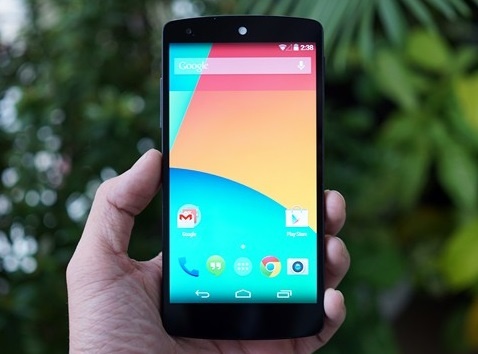 Nexus 5 chinh hang giam mot trieu dong o nhieu dai ly hinh anh