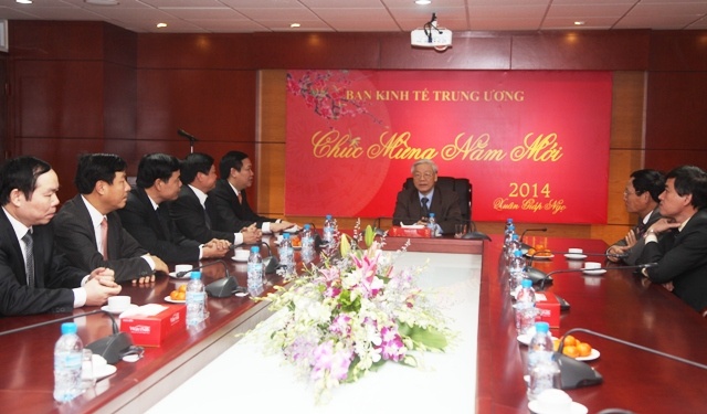 Tong Bi thu: Ban Kinh te TW co nhieu de xuat rat thiet thuc hinh anh