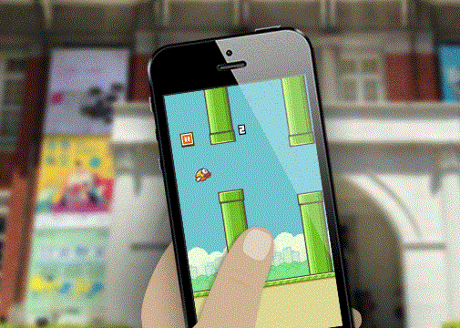 Cong dong mang noi loi tu biet chu chim Flappy Bird hinh anh